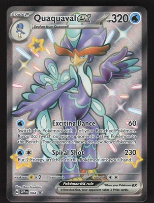 Quaquaval ex 084 Promo Pokemon SV: Scarlet & Violet Promo Cards - Image 1 of 2