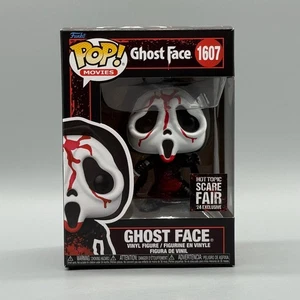 Funko Pop! #1607 Ghost Face Bloody Scream Scare Fair Exclusivo Nuevo con Protector - Imagen 1 de 6