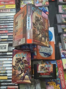 m1 Exile - Sega Genesis Complete CIB Renovation Software 1991 - Picture 1 of 9