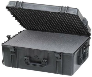 New Weatherproof 22" Tactical Hard Shell Case w/ Wheels Rolling Gun Camera Boat - Picture 1 of 1