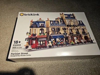 LEGO NUEVO EN CAJA Bricklink Designer Program 910032 Parisian Street Retirado Foto 1 de 4