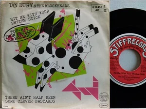 Ian Dury & The Blockheads -Hit Me With Your Rhythm Stick  D-1978   Stiff 6.12410 - Bild 1 von 2