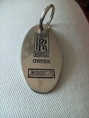 Porte Clés clé Automobile Rolls Royce ROLLS ROYCE OWNER - Photo 1/2