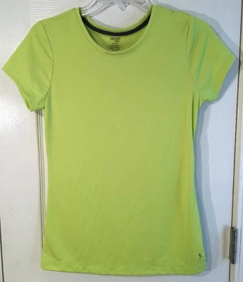 Camisa de entrenamiento amarilla/verde de Danskin ahora talla pequeña 4/6 Foto 1 de 3