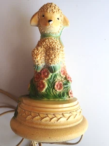 VINTAGE 1950's Childs LAMMY Lamp - Picture 1 of 11