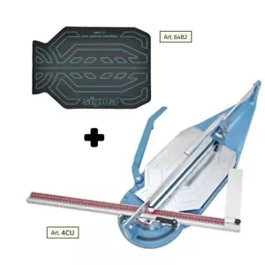 Tile cutter SIGMA 4cu cm 84 tensile engraving + mat for mosaic 64b2 - Picture 1 of 3
