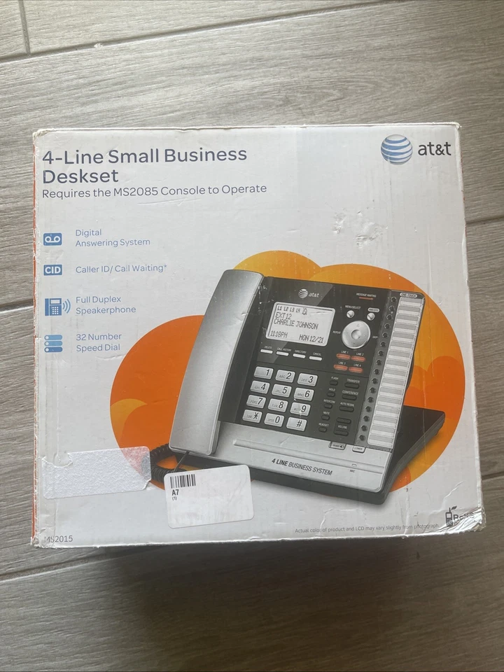 AT&T 4 Line Small Business Desk Set MS2015 - Image 1 of 4