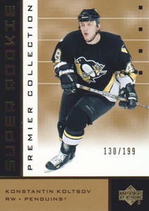 2002-03 UD Premier Collection Gold #98 Konstantin Koltsov 130/199