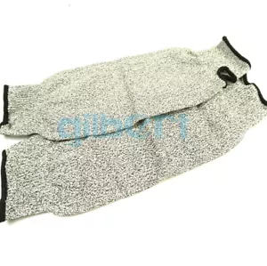 Pair HPPE Outdoor Work Safety Arm Guard Sleeve Anti-Cut Gloves Welders Cover - Picture 1 of 22