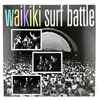 Waikiki Surf Battle - Various Artists (LP, 1996, McGarrett Records) M- M-, Surf - Image 1 of 4