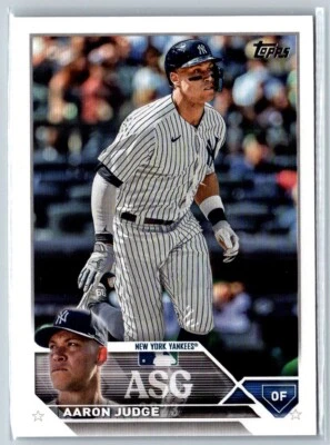 2023 TOPPS UPDATE 2023 ALL-STAR GAME AARON JUDGE NEW YORK YANKEES #ASG-2 - Image 1 of 2