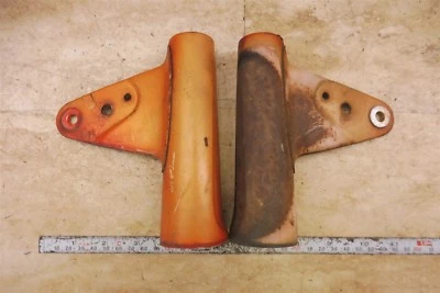 1970-е Yamaha HS1 90cc Twin Y765> вилка уши фары крепления левый правый комплект пара - Изображение 1 из 4