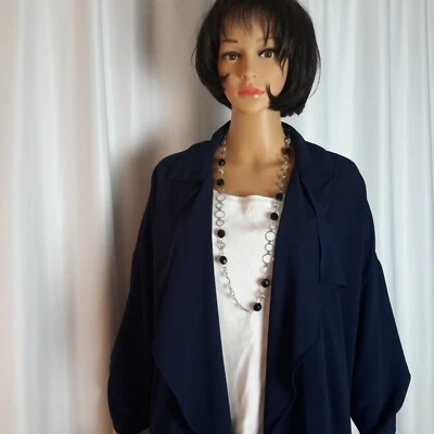 Blue Navy Cardigan Size XL -☆ -(p) - Image 1 of 4