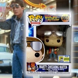 Funko Pop! 2020 Marty Checking Watch 965, SDCC - Picture 1 of 7