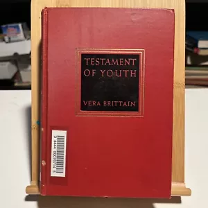 Testament Of Youth By Vera Brittain HB 1934 - Picture 1 of 13