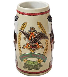 1983 Bud Light Baron Clydesdale Stein Becher Budweiser Anheuser Busch CS61 - Bild 1 von 7