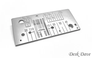 Needle Throat Plate, 503006000, JANOME NEW HOME 6019QC, 6125QC, 6260QC + - Picture 1 of 5