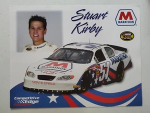 2005 Stuart Kirby Stats NASCAR Nextel Cup Series DRIVER HERO Card 11x8½ - Picture 1 of 2