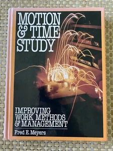 Motion and Time Study: Improving Work Methods and Management - Hardcover - Picture 1 of 1