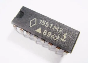 Sn 7475 = K155TM7 Ttl Ic 4x D-Latches With Komplementrären Outputs #F63 - Bild 1 von 3