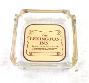 Ashtray - The Lexington Inn Massachusetts - Square Shape - Route 128 at 2A - Picture 1 of 2