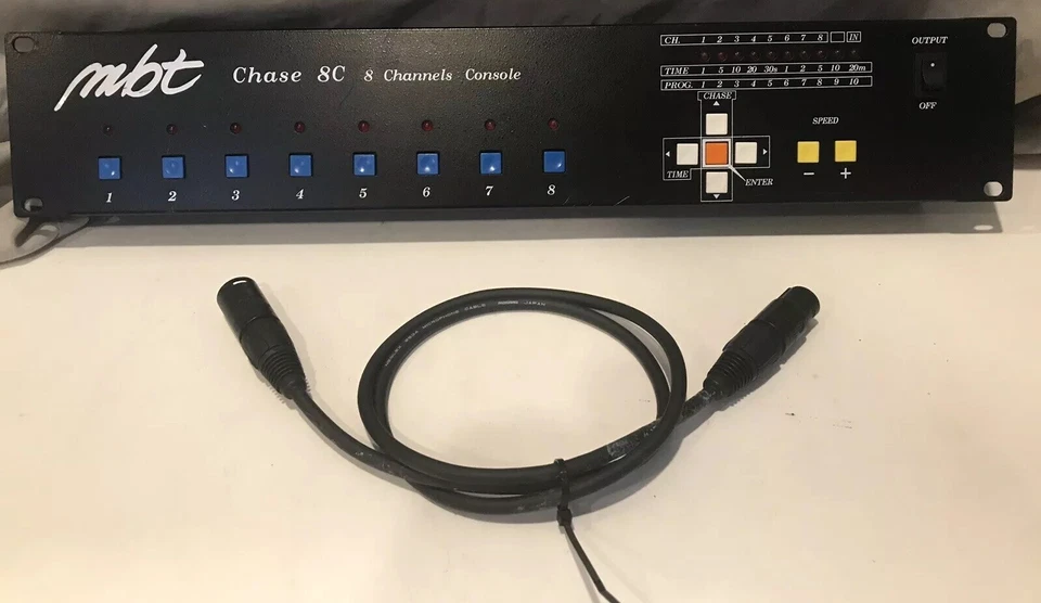 MBT Chase - 8 Channel Console w/ XLR Neutrik Microphone Cable - Image 1 of 4