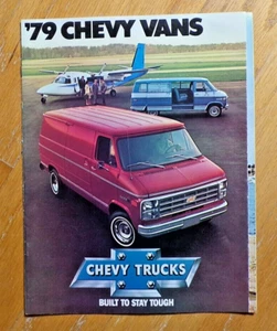 Sammlerstück Vintage '79 Chevy Vans Original Verkaufsbroschüre - Bild 1 von 2