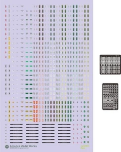 AM-WORKS LW35035 1/35 Decals For German Wehrmacht Uniform Insignia and Devices - Picture 1 of 3