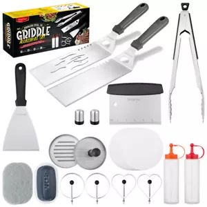 Griddle Accessories Kit, 20 PCS BBQ Grill Tools Set for Outdoor Camping party - Picture 1 of 14