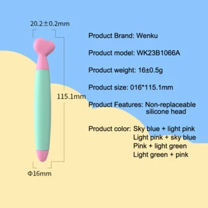 Cute Touch Screen Pen Stylus Silicon Writing Draw Handwriting Screen Pen For Kid - Photo 1/19
