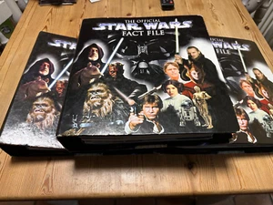 Official Star Wars Fact File, 48 Magazines in 3 Binders, Lucas Books, Deagostini - Picture 1 of 12