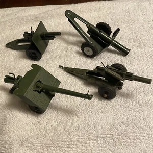 Vintage Lot Of 4 TOY Military  Artillery Cannons Medal Howitzer (#2) - Picture 1 of 24