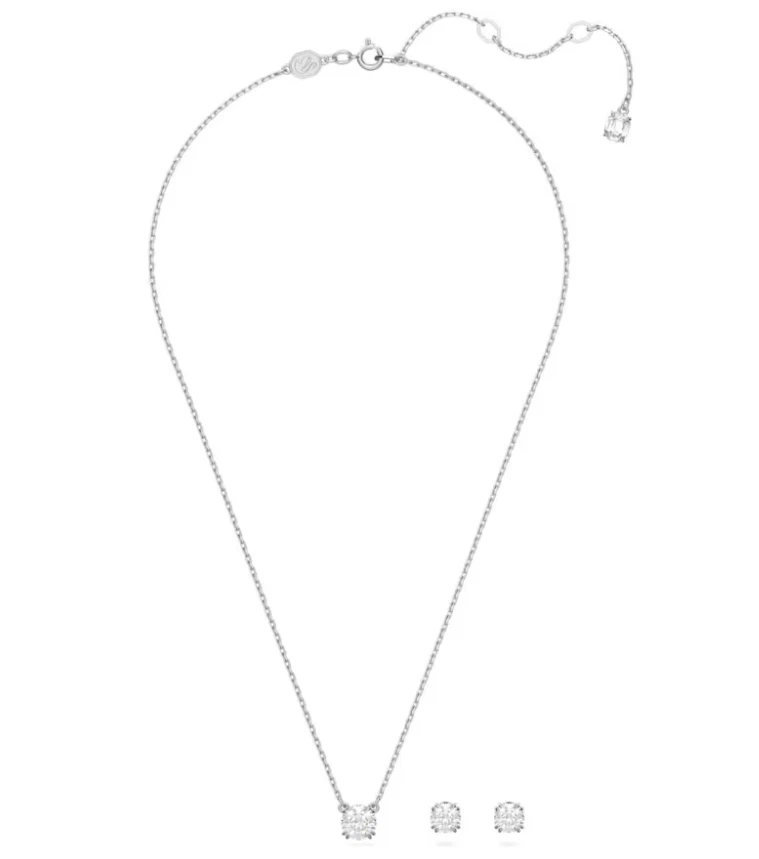 Swarovski - Juego Constella - Corte redondo, blanco, chapado en rodio Foto 1 de 1