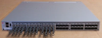 Brocade 6510 48-Port 16Gb FC SAN Switch SM-6510-24RCS (24-Port Active) R2F + SFP - Image 1 of 4