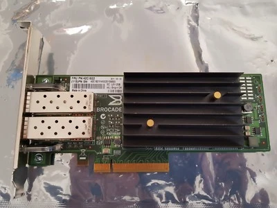 IBM Lenovo 42C1822 Brocade 1020 Dual Port 10GbE FCoE iSCSI DCB HBA - Image 1 of 2