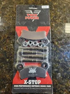 NOS Twin Power X-Stop Brake Pads For Harley Davidson Tri-Glide 59-2336 Trike - Foto 1 di 1