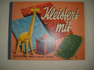 KLEISTERT MIT ,R.Arnold Verlag Kindergarten Familie Beschäftigungsbuch 1950? - Bild 1 von 10