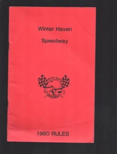 Sports Pub: Winter Haven Speedway Auto Race Rule Book 1980-Safety equipment &... - Picture 1 of 1
