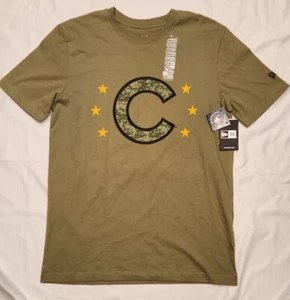 New Era Chicago Cubs Armed Forces 2024 T-Shirt Men's Medium - Picture 1 of 5