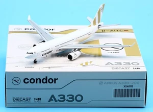 JC Wings 1:400 XX40115 Condor Airbus A330-200 Diecast Aircraft Jet Model D-AIYC - Picture 1 of 13