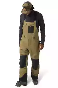 Flylow Baker Bib Snow Pant - Men's - Medium / Capers - Picture 1 of 5