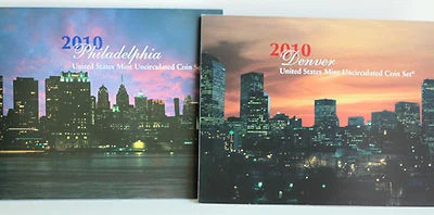 2010 P and D US Annual Uncirculated Set 28 Coins Philadelphia and Denver Coins - Image 1 of 4