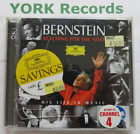 LEONARD BERNSTEIN - Reaching For The Note - His Life In Music - Ex 2 CD Set DG