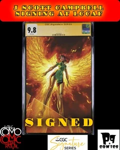 X-MEN #5 MARVEL 2024 1:100 J SCOTT CAMPBELL VIRGIN SIGNED CGC SS LCCAF PRESALE - Picture 1 of 1