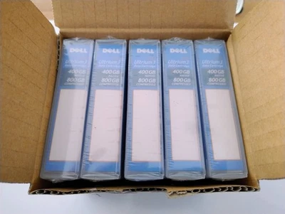 DELL LTO Ultrium 3 Data Cartridge 400GB / 800GB - 5 Stück - Bild 1 von 2