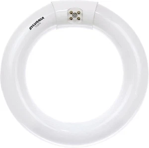 Sylvania (6 Pack) FC8T9 22W 8" Fluorescent Circular Light Bulb 3000K 1100LM G10Q - Picture 1 of 2