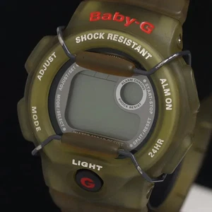 Casio Baby-G BG-141VT Quartz Digital Women Wristwatch Stainless Steel Japan - Picture 1 of 24