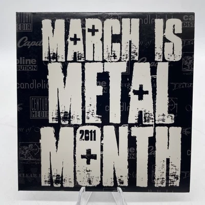 Various – March Is Metal Month 2011 - Caroline Distribution – CD Compilation Foto 1 de 4