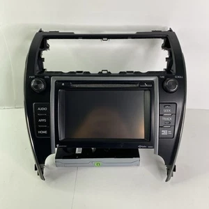 12-14 TOYOTA Camry RADIO CD PLAYER TOUCH-SCREEN Navigation GPS XM OEM USED - Bild 1 von 23