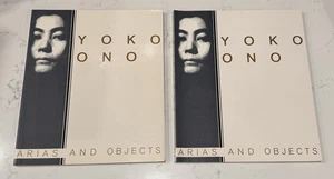 2 Yoko Ono Arias and Objects - Paperback Books By Haskell, Barbara - Very Good - Imagen 1 de 1